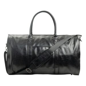Bolso de Viaje Ejecutivo Duffel Expandible Porta Trajes y Zapatos – Cuero Sintético Premium, Multifuncional y Resistente