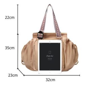 Bolso Transformable en Cuna para Viaje 3 en 1 Multifuncional – Organizador de Mamá, Mochila y Cuna Portátil